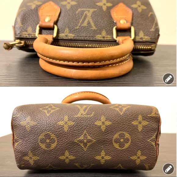Auth Louis Vuitton Vintage Mini Speedy HL Handbag - Picture 7 of 14